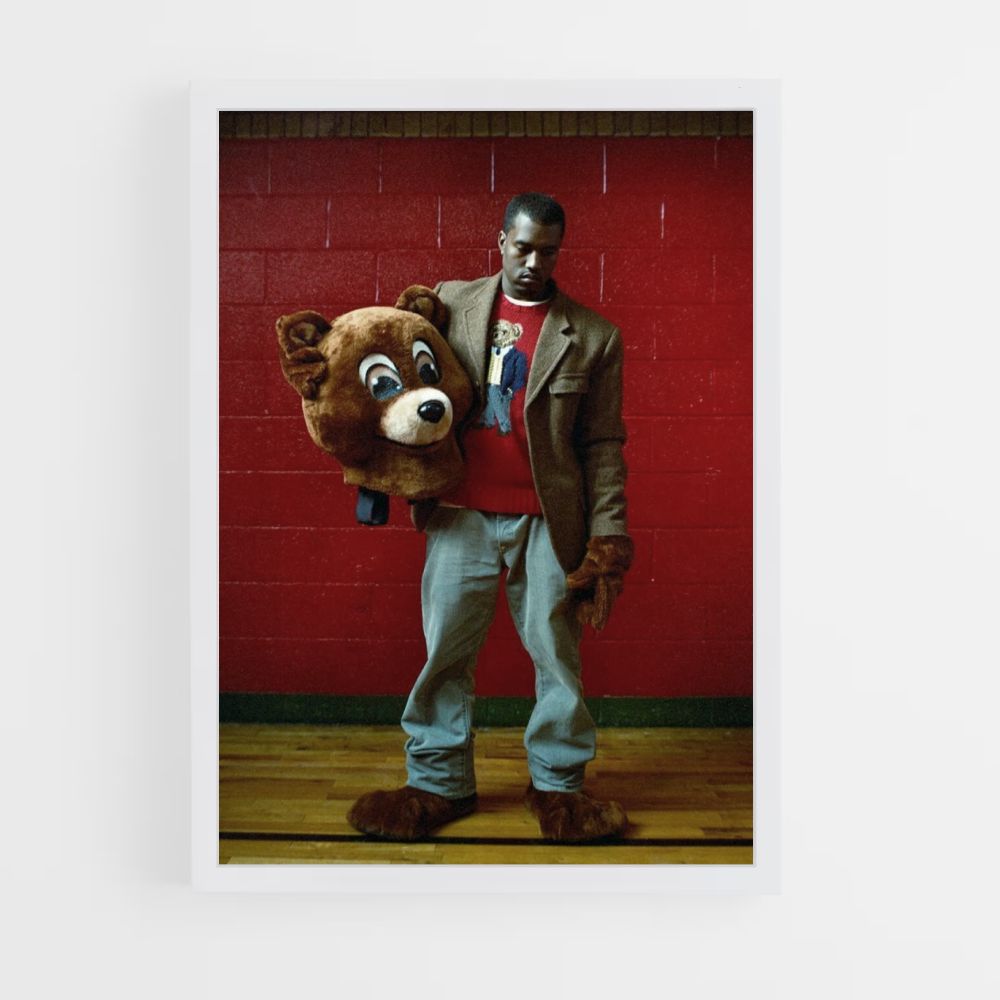 Póster Kanye West Mascota