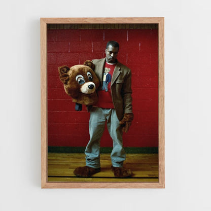 Póster Kanye West Mascota