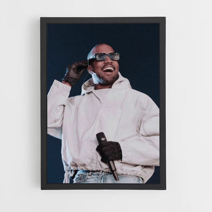 Póster Kanye West Gafas