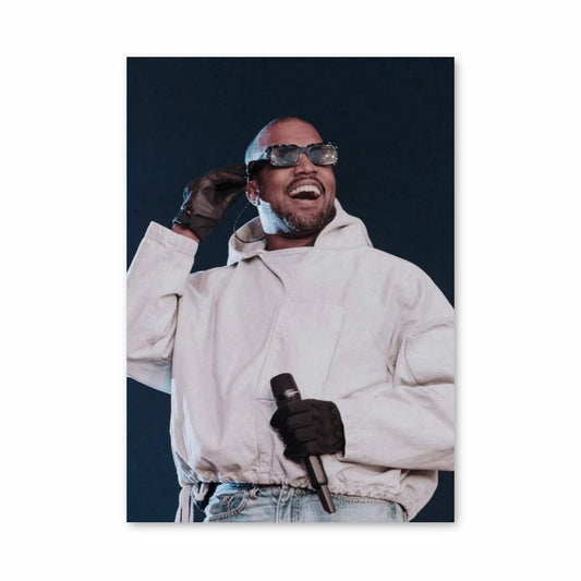 Póster Kanye West Gafas