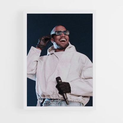 Póster Kanye West Gafas