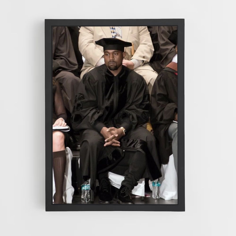 Póster Diploma de Kanye