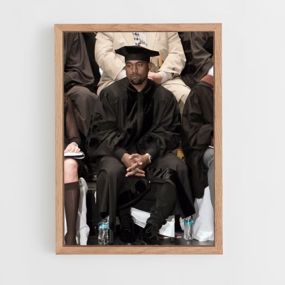 Póster Diploma de Kanye