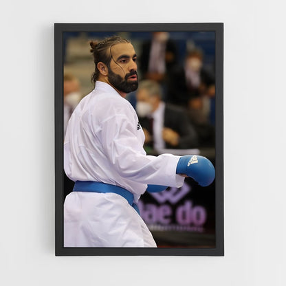 karate-4 cadre Noir