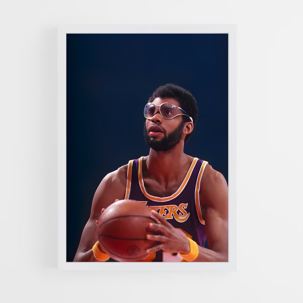 kareem-abdul-jabbar-6 cadre Blanc