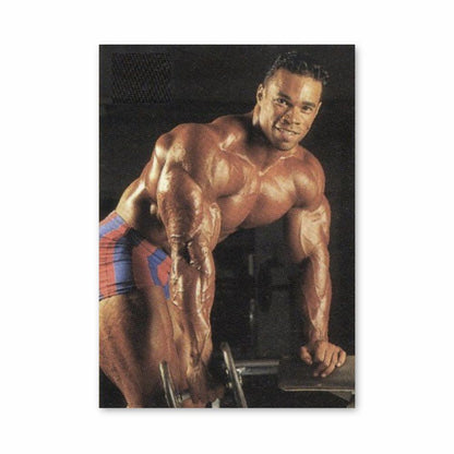 Póster Kevin Levrone Vintage