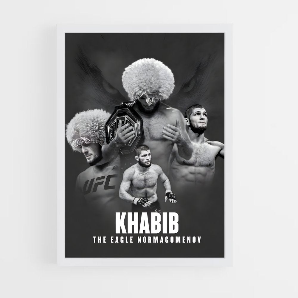 khabib-1 cadre Blanc