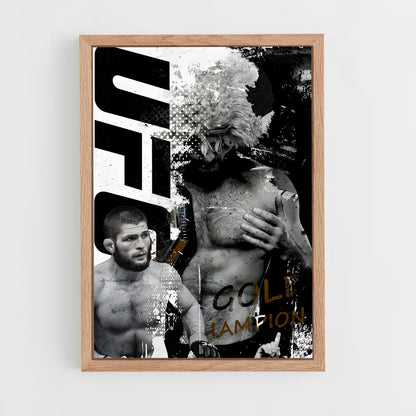 khabib-11 cadre Bois clair