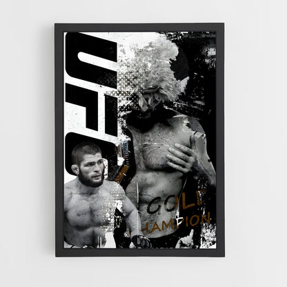 khabib-11 cadre Noir