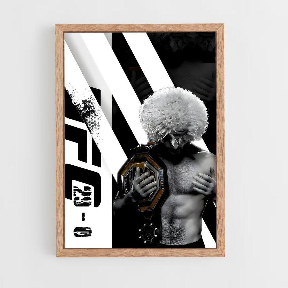 khabib-12 cadre Bois clair