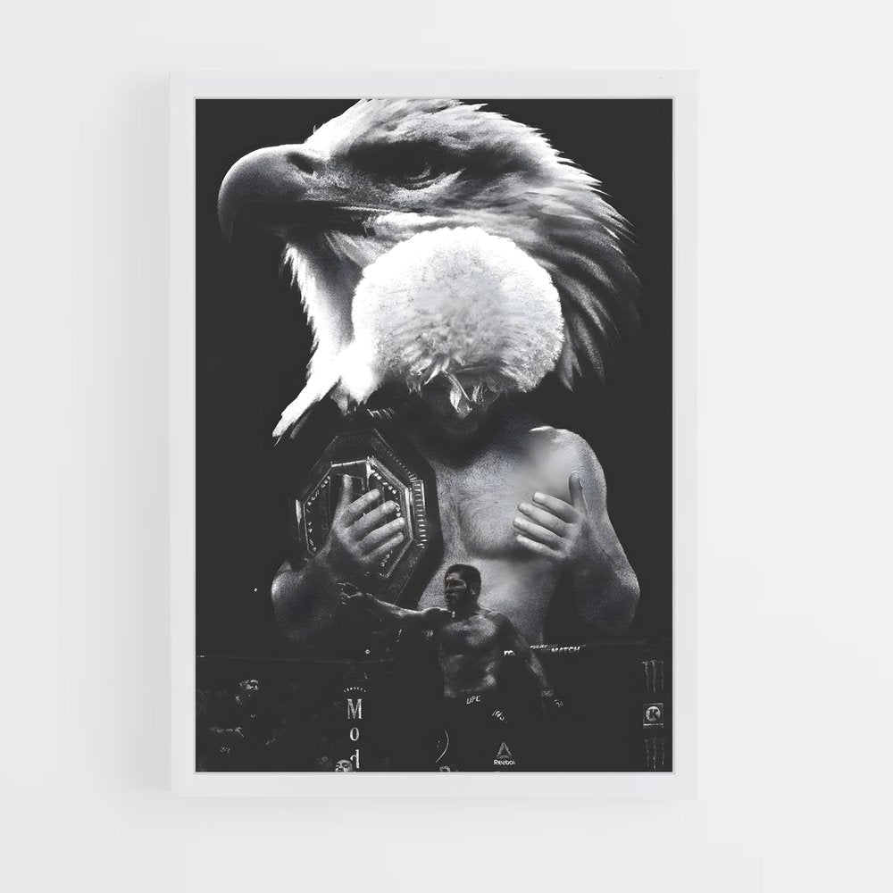 khabib-14 cadre Blanc