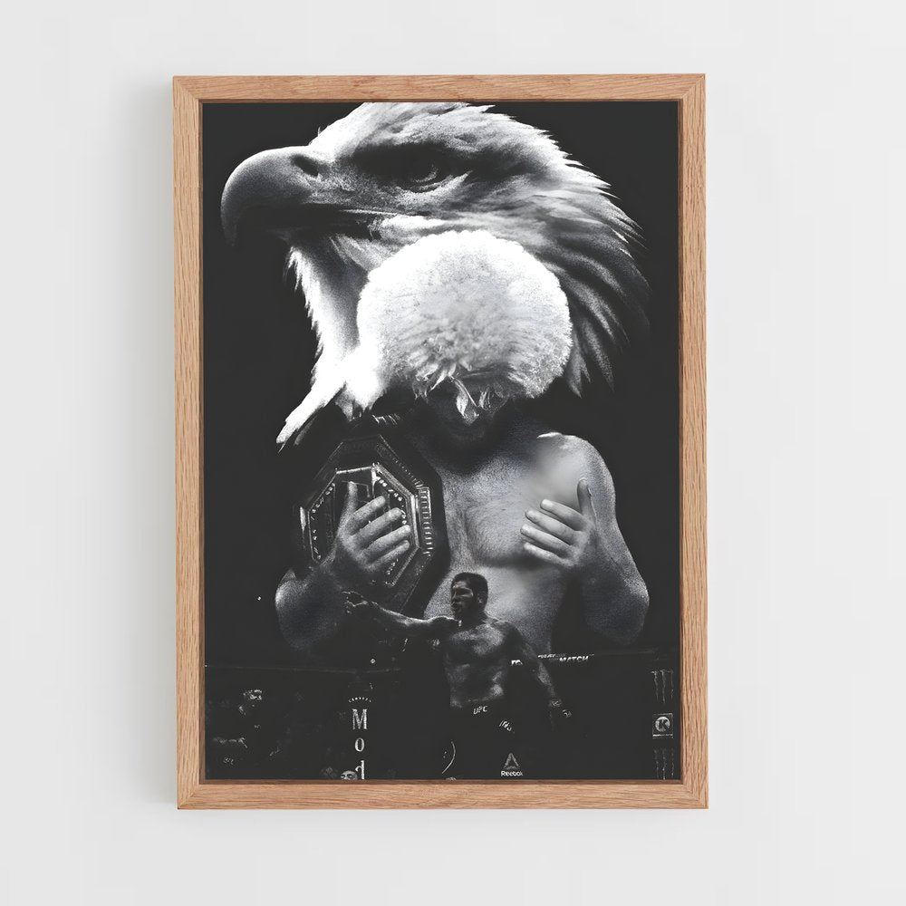 khabib-14 cadre Bois clair