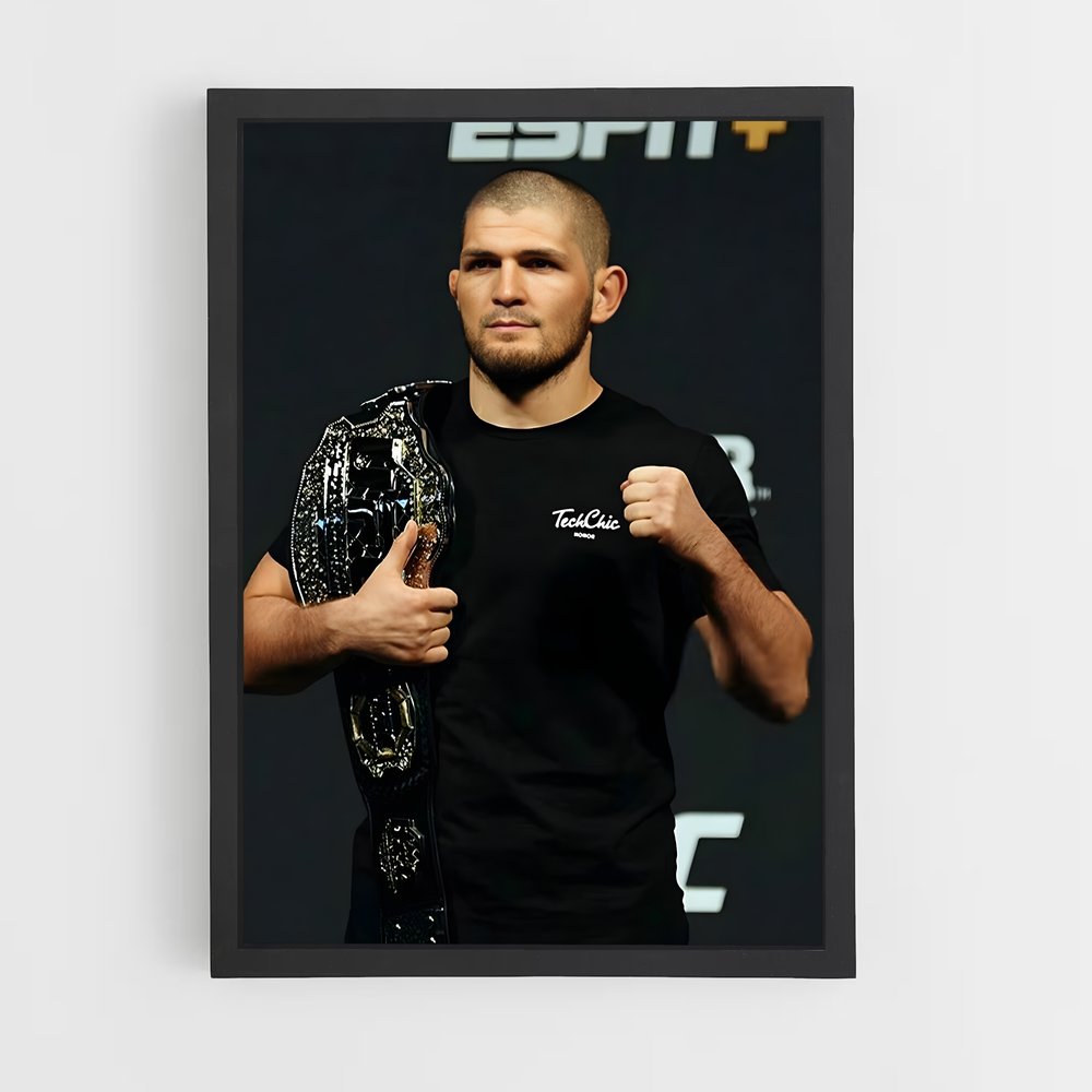 khabib-15 cadre Noir