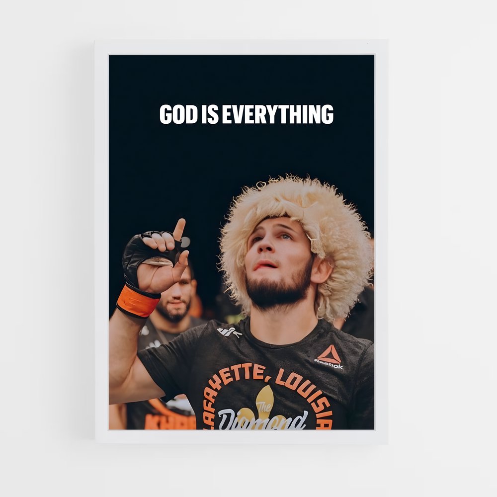 khabib-17 cadre Blanc