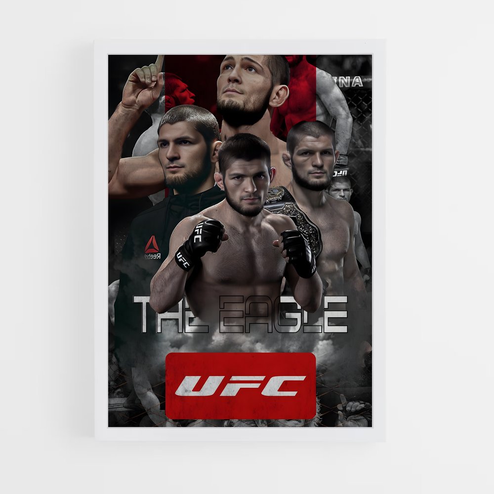 khabib-18 cadre Blanc