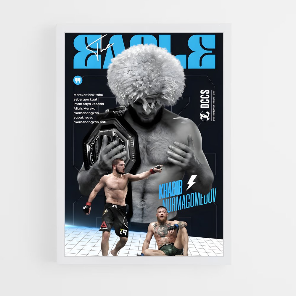 khabib-2 cadre Blanc