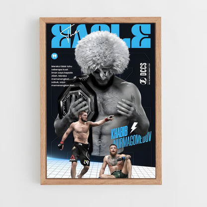khabib-2 cadre Bois clair