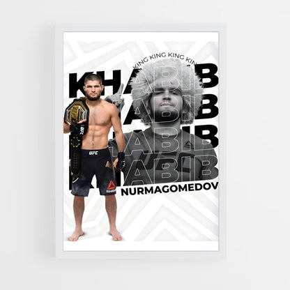 khabib-3 cadre Blanc