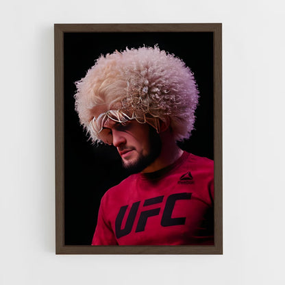 khabib-7 cadre Bois foncé