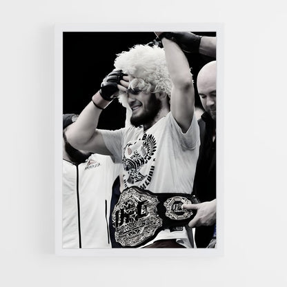 khabib-8 cadre Blanc