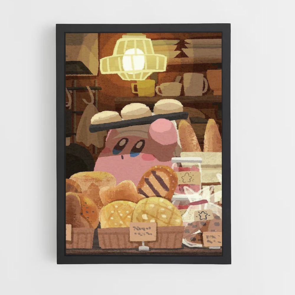 Póster Panadería Kirby