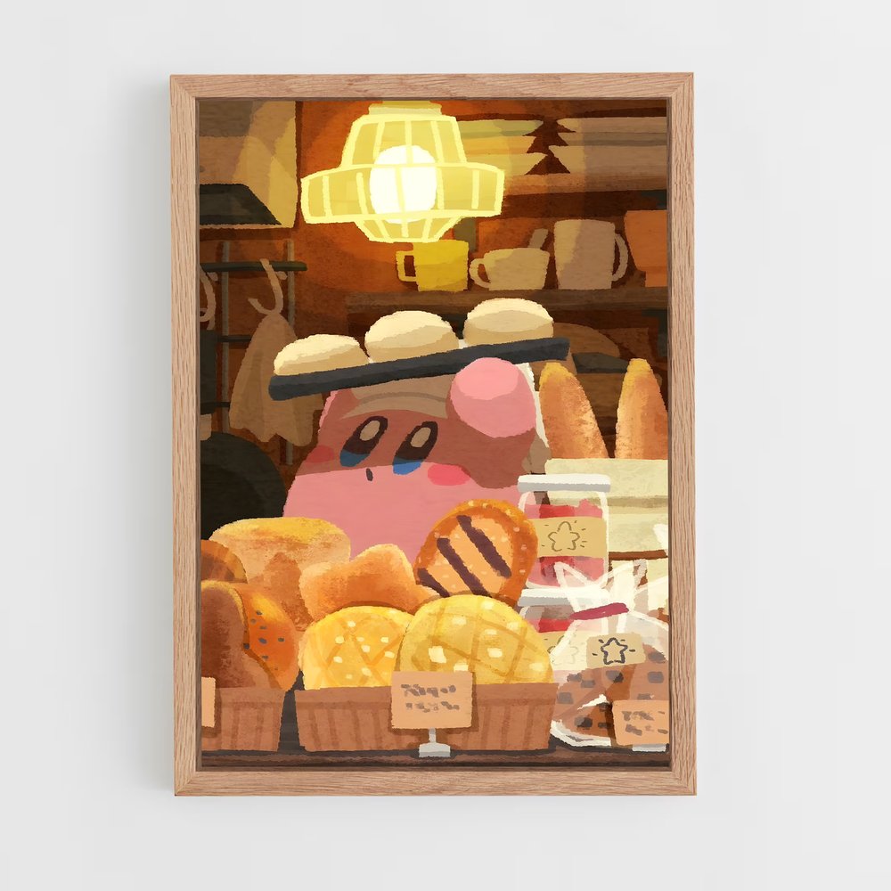 kirby-11 cadre Bois clair