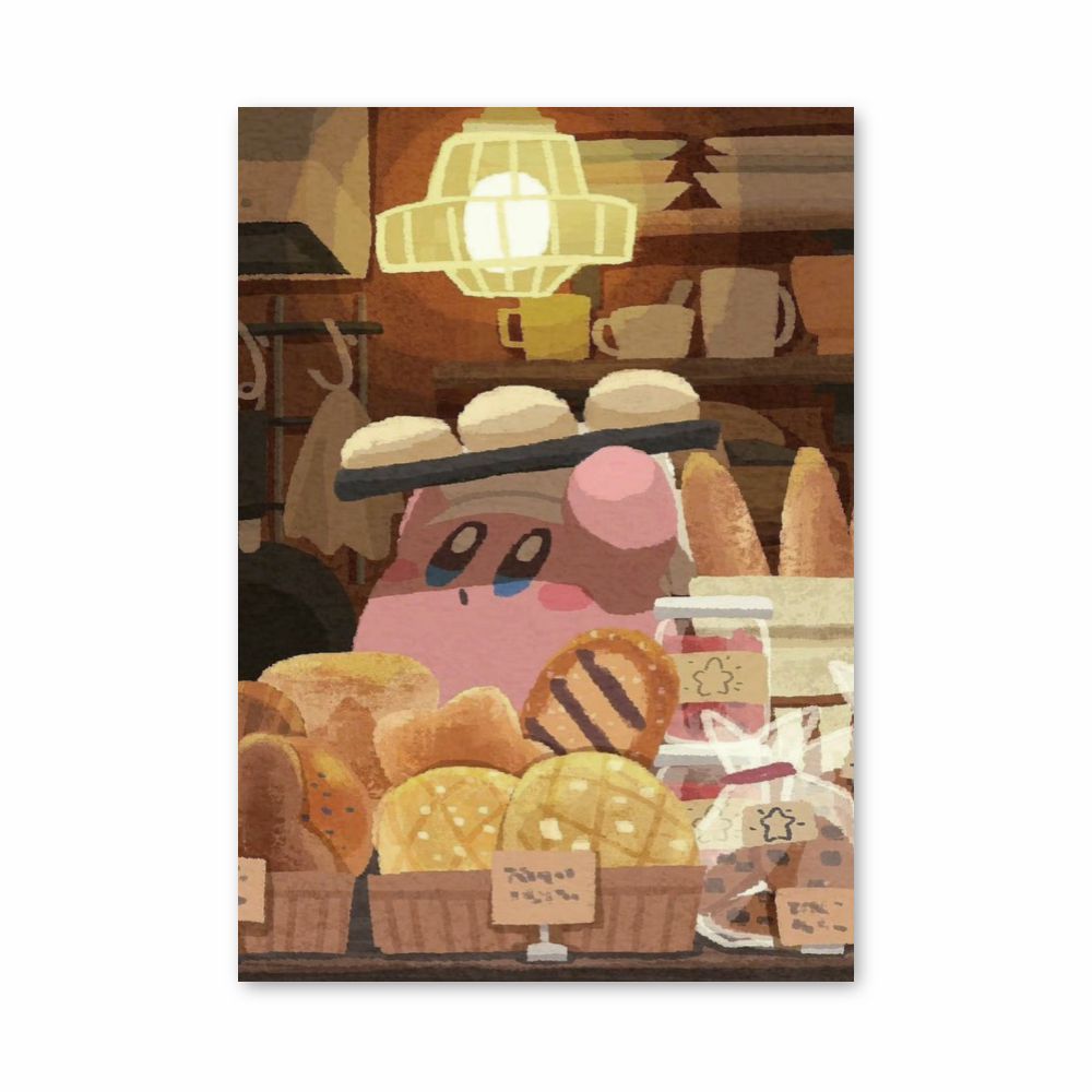 Póster Panadería Kirby