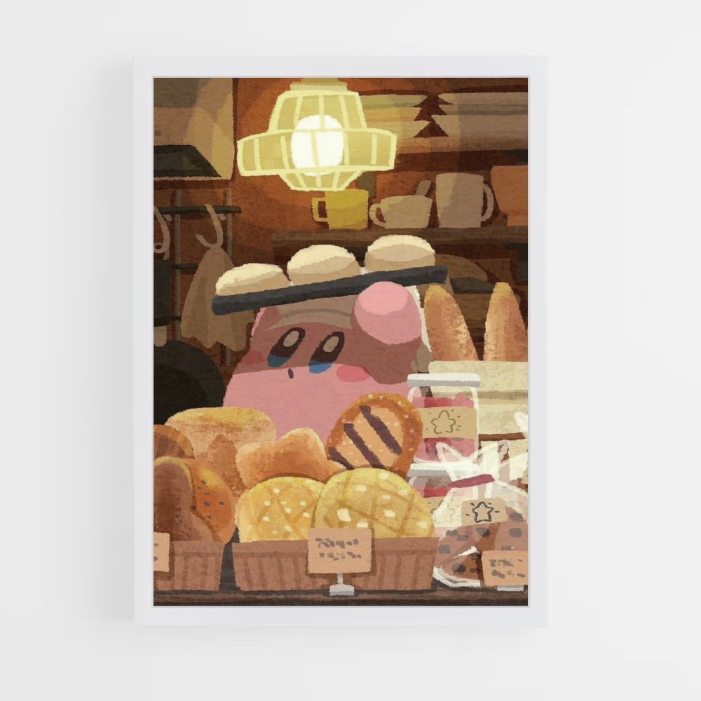 Póster Panadería Kirby