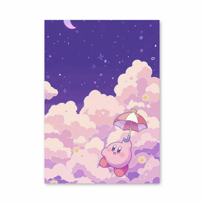 Póster Kirby Nubes