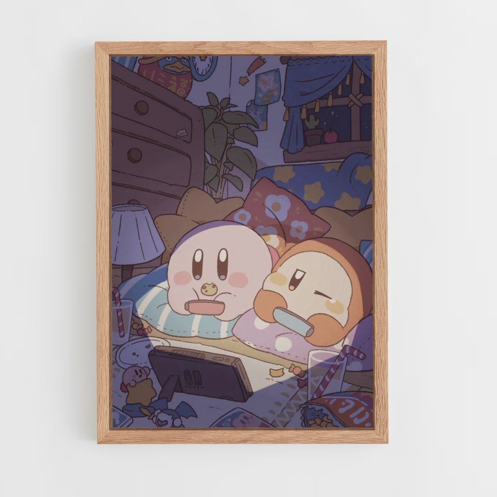 Póster Kirby Chill