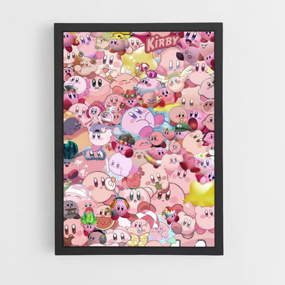 Póster Kirby por todas partes