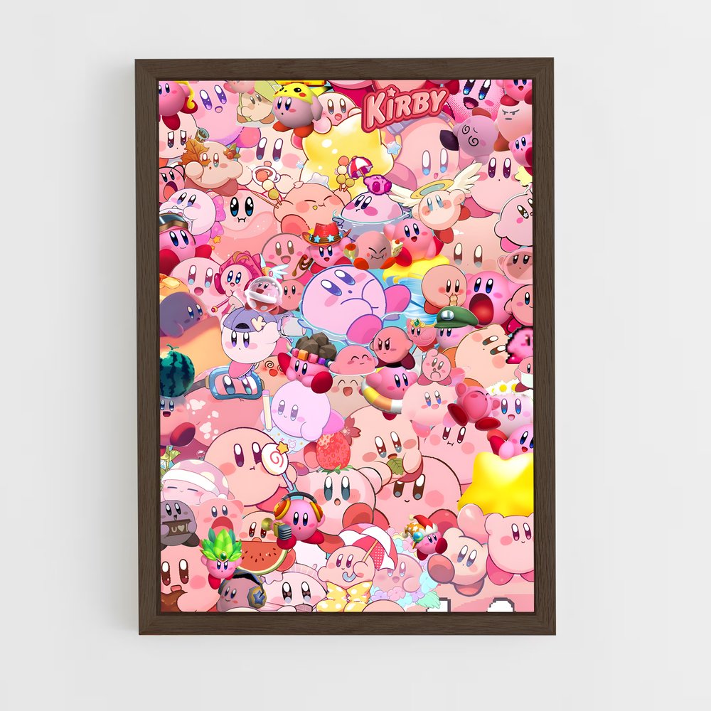 kirby-9 cadre Bois foncé