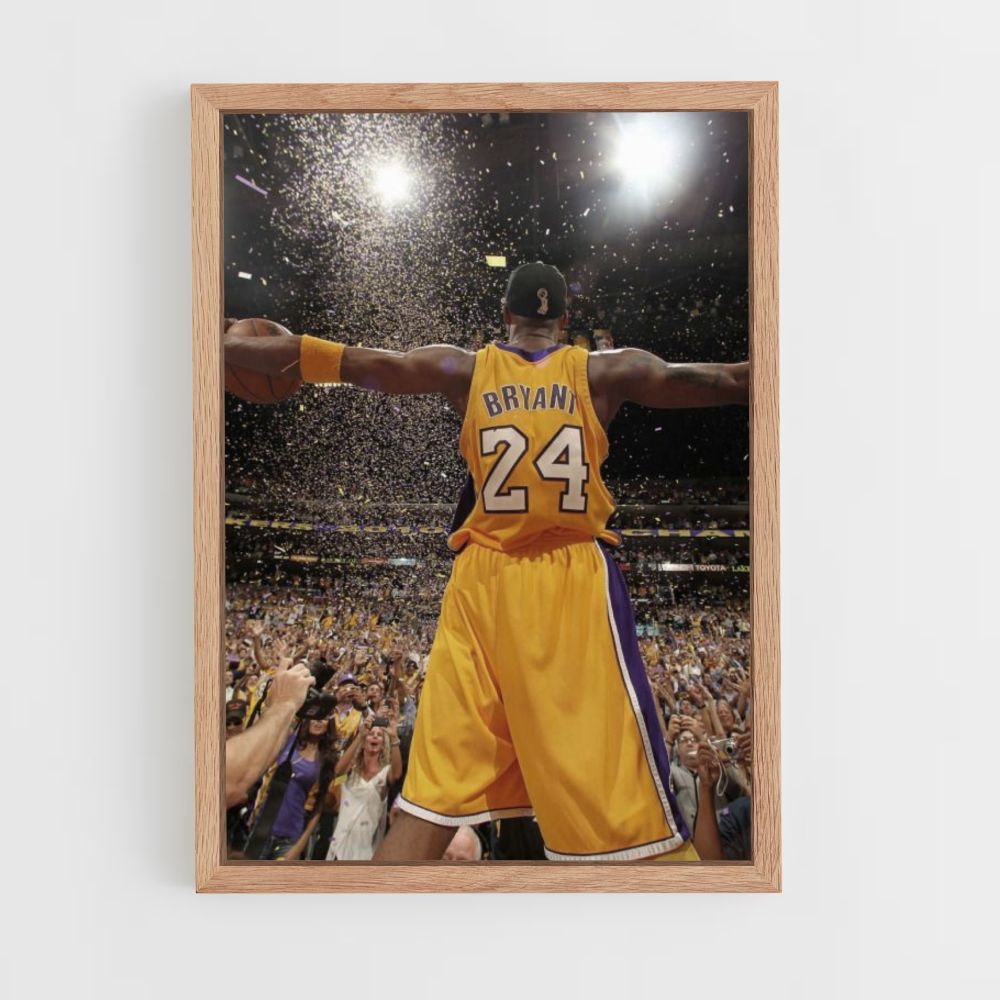 Póster Kobe Bryant 24