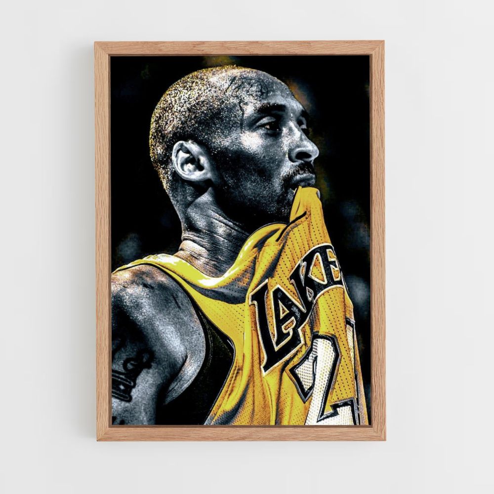 Póster Kobe Lakers