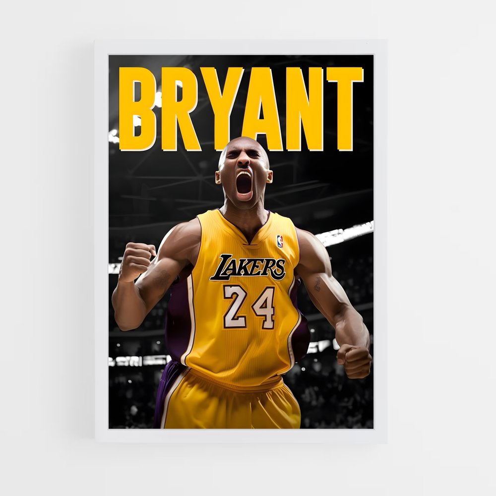 kobe-bryant-6 cadre Blanc