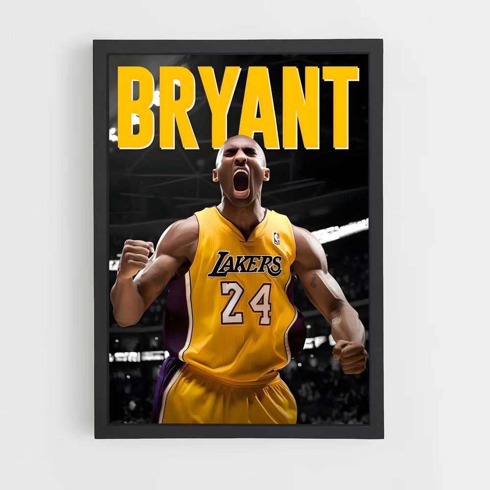 kobe-bryant-6 cadre Noir