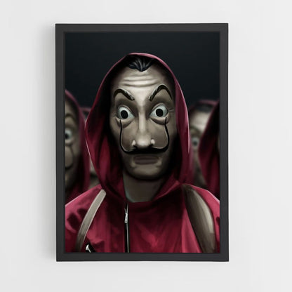 Póster Disfraz La Casa de Papel