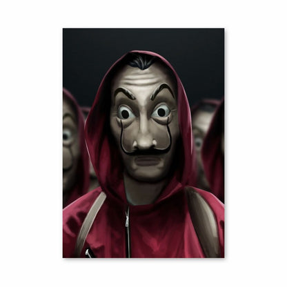 Póster Disfraz La Casa de Papel