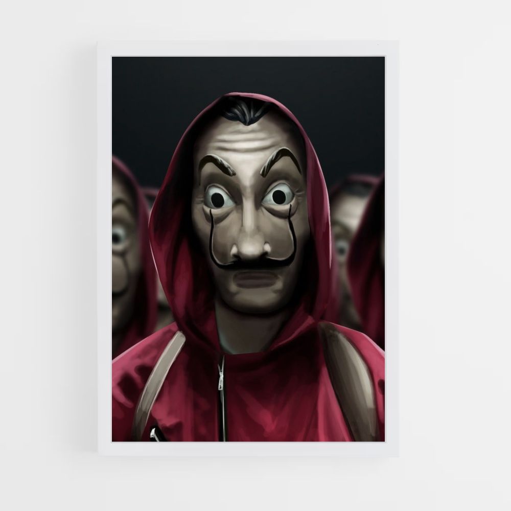 Póster Disfraz La Casa de Papel