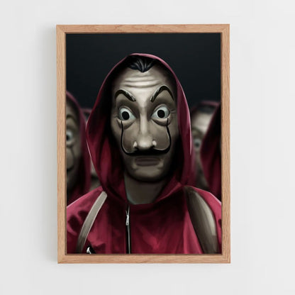 Póster Disfraz La Casa de Papel