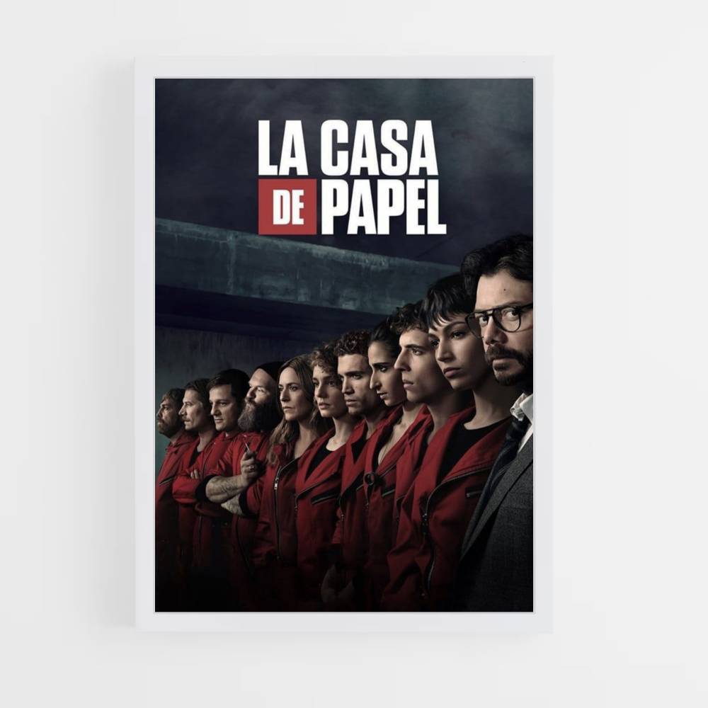 Cartel La casa de papel