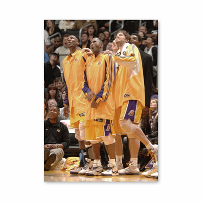 Póster LA Lakers Amarillo