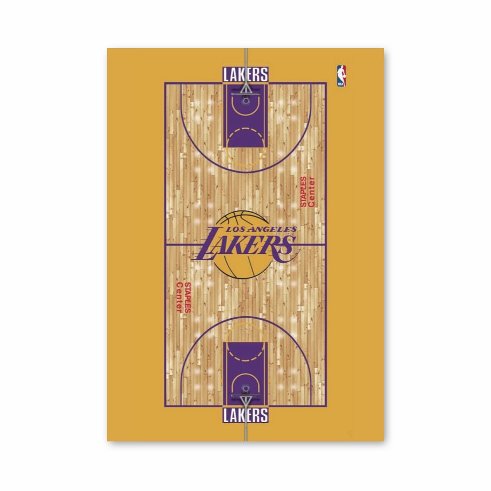 Campo de los Lakers Póster