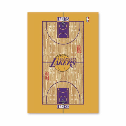 Campo de los Lakers Póster