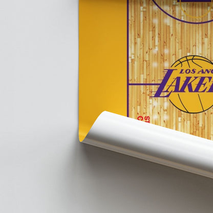 Campo de los Lakers Póster