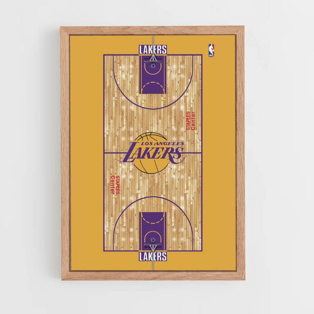 Campo de los Lakers Póster