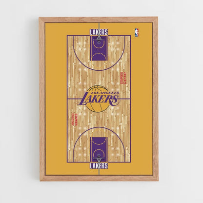 Campo de los Lakers Póster