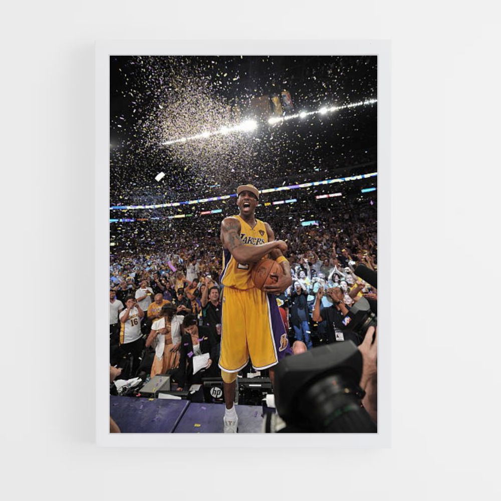 Póster Victoria de los Lakers