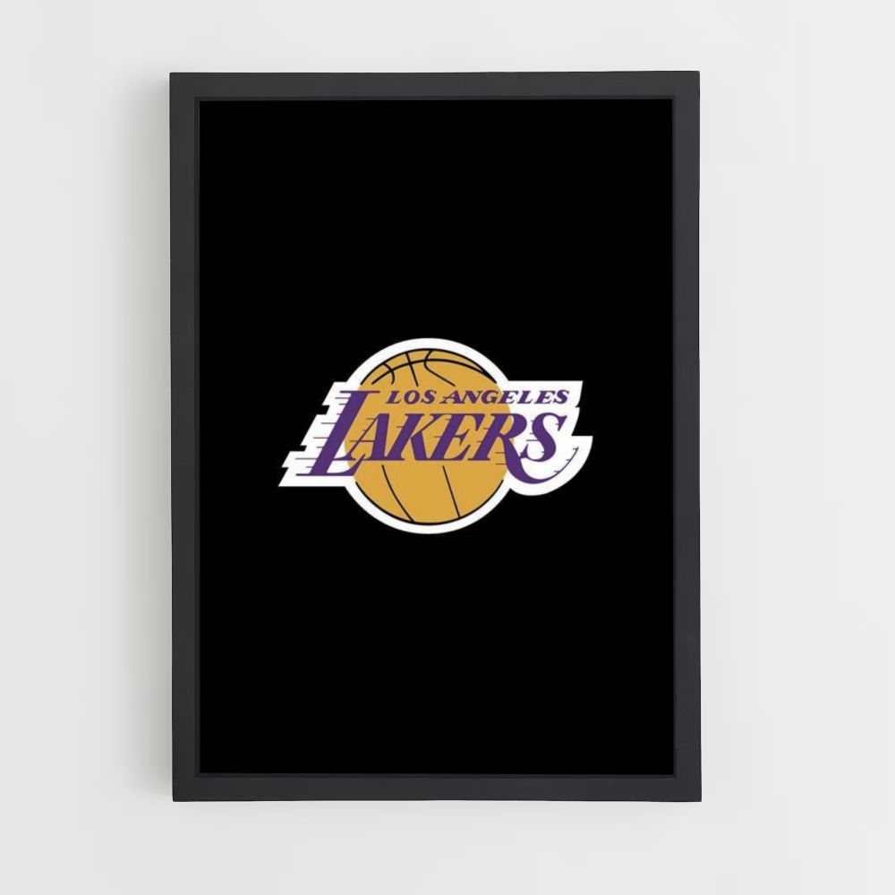 Lakers oscuros Póster