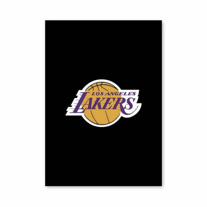 Lakers oscuros Póster